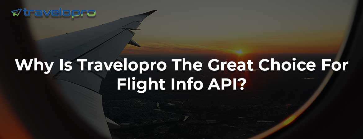 Why Is Travelopro The Great Choice For Flight Info API?